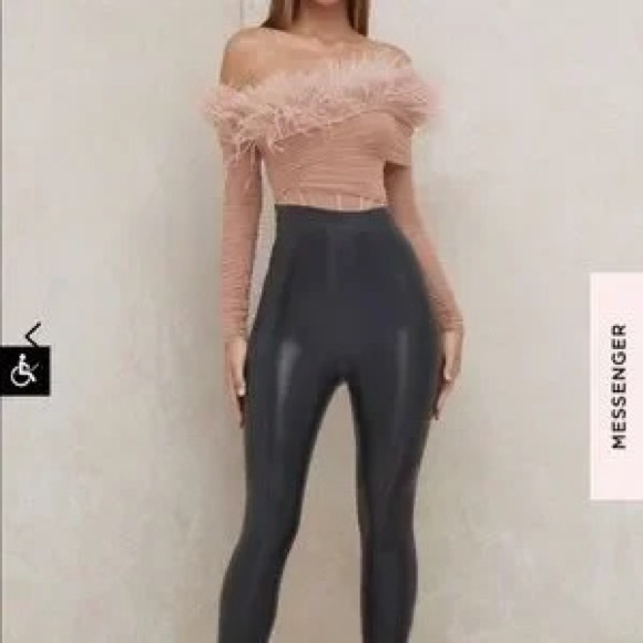 House of CB bodysuit “Faith” NWT Never worn! Size Large. SOLD OUT - Picture 3 of 9